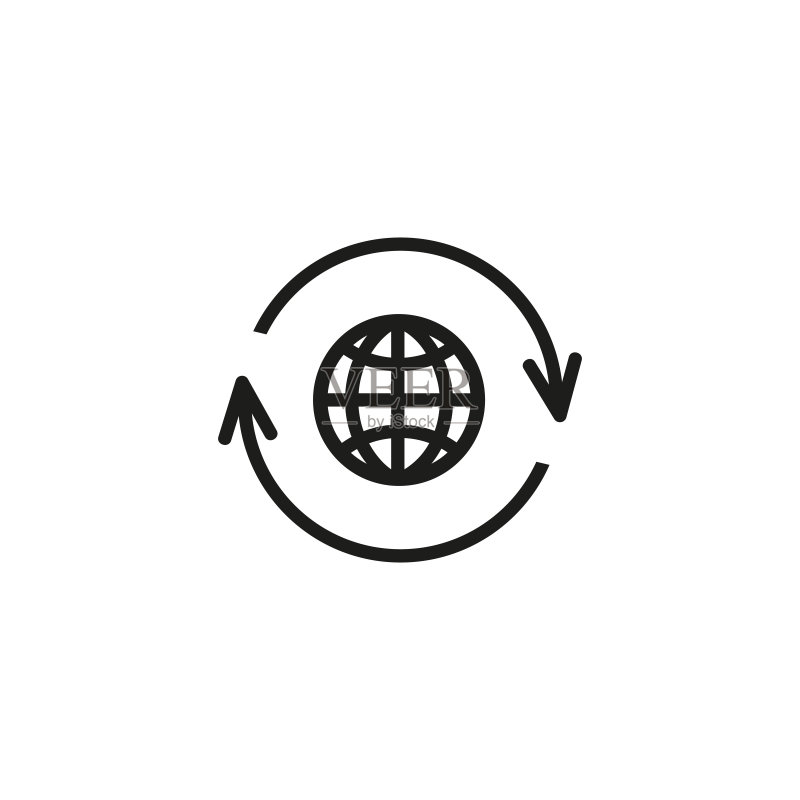 全球连接线图标图标素材