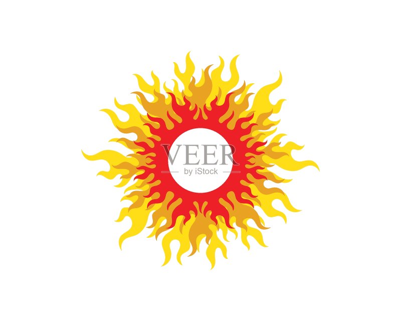 火焰Logo图标矢量图图标素材
