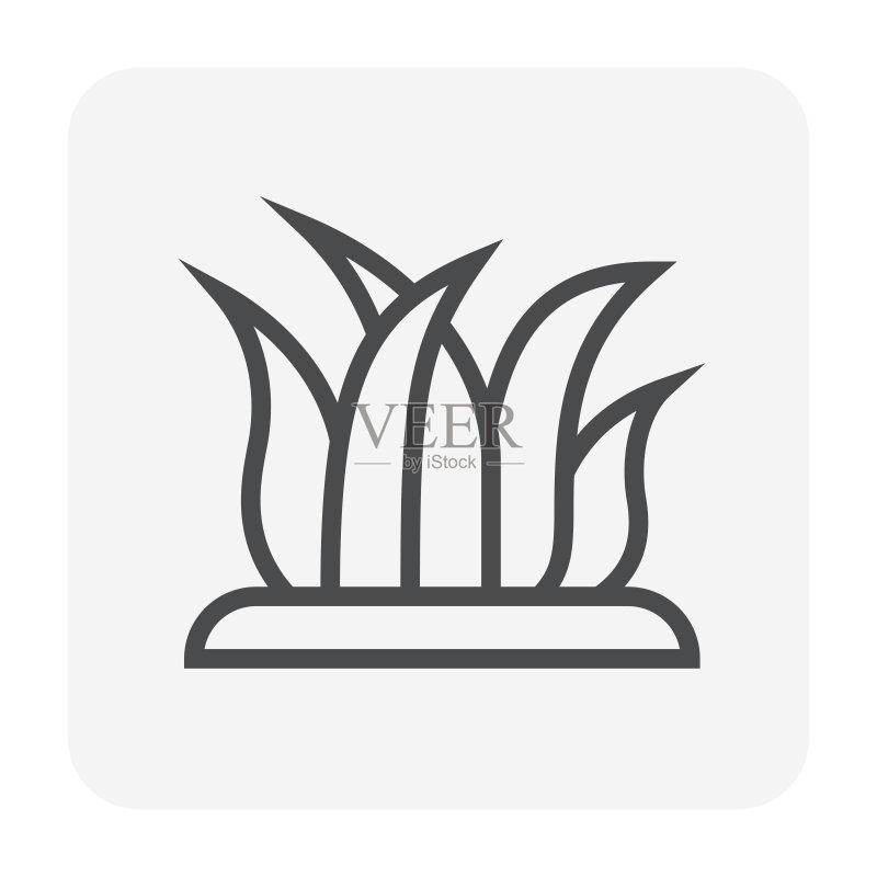 草地园艺图标图标素材