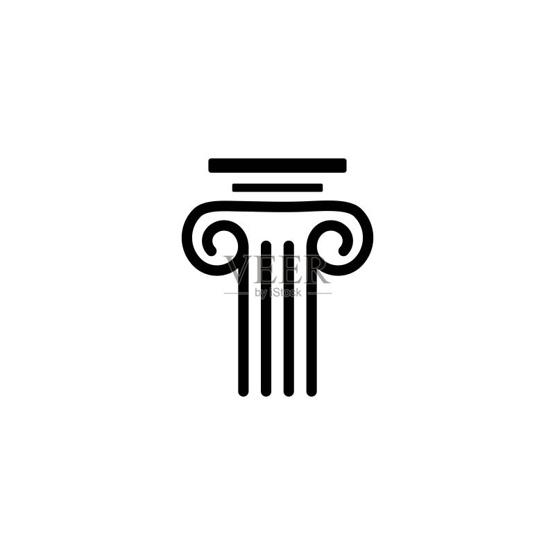 柱状图标矢量模板图标素材