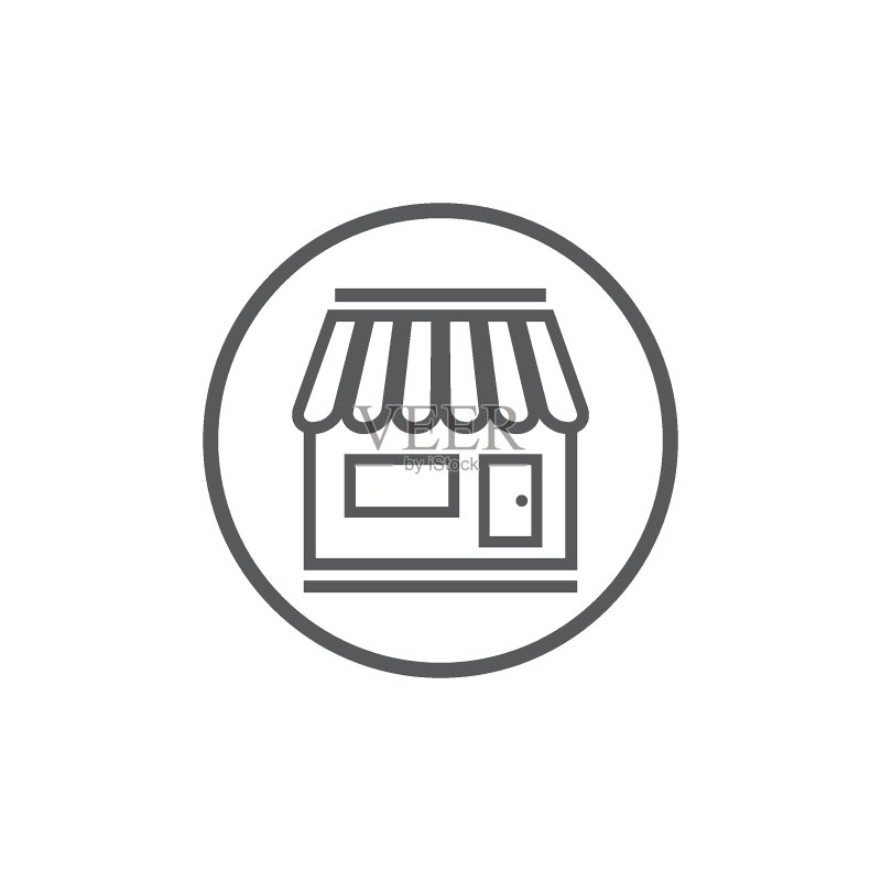 商店图标模板图标素材