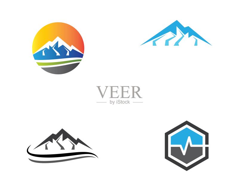 山矢量图标图标素材