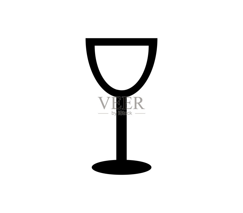 酒杯图标图标素材