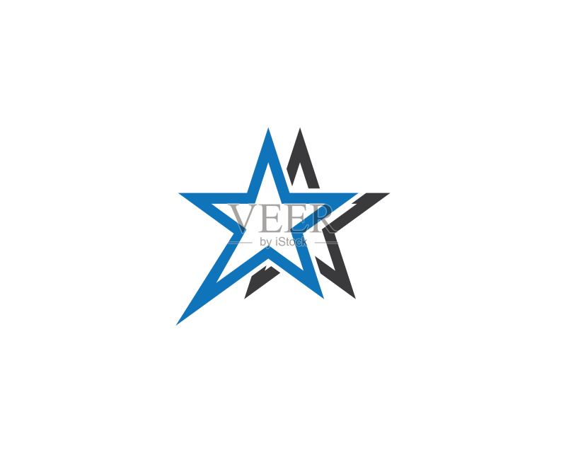 星星矢量图标插图图标素材