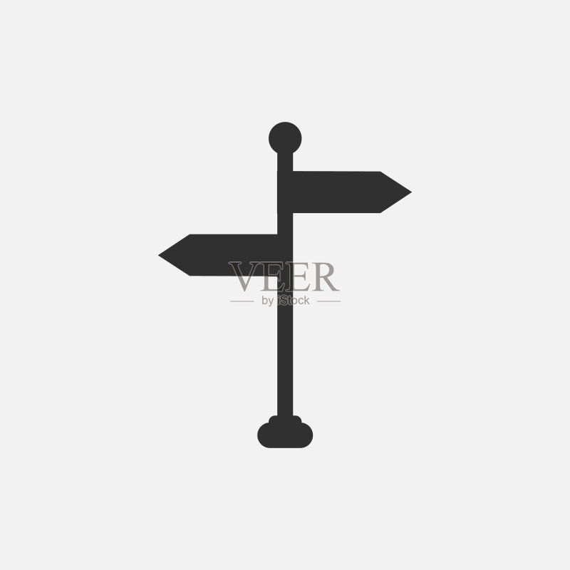 在白色背景上孤立的标志帖子网络图标矢量图图标素材