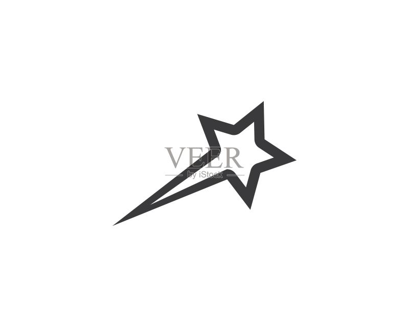 明星矢量图标图标素材