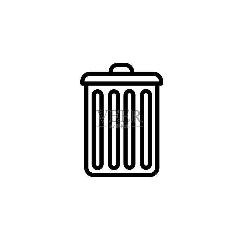 垃圾桶图标图标素材