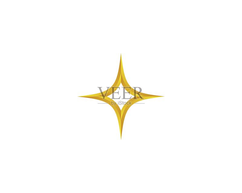 明星矢量图标图标素材