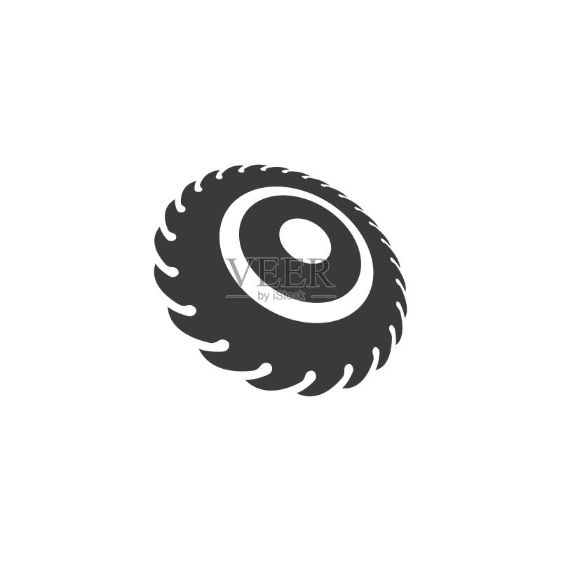 工业用锯矢量图图标图标素材