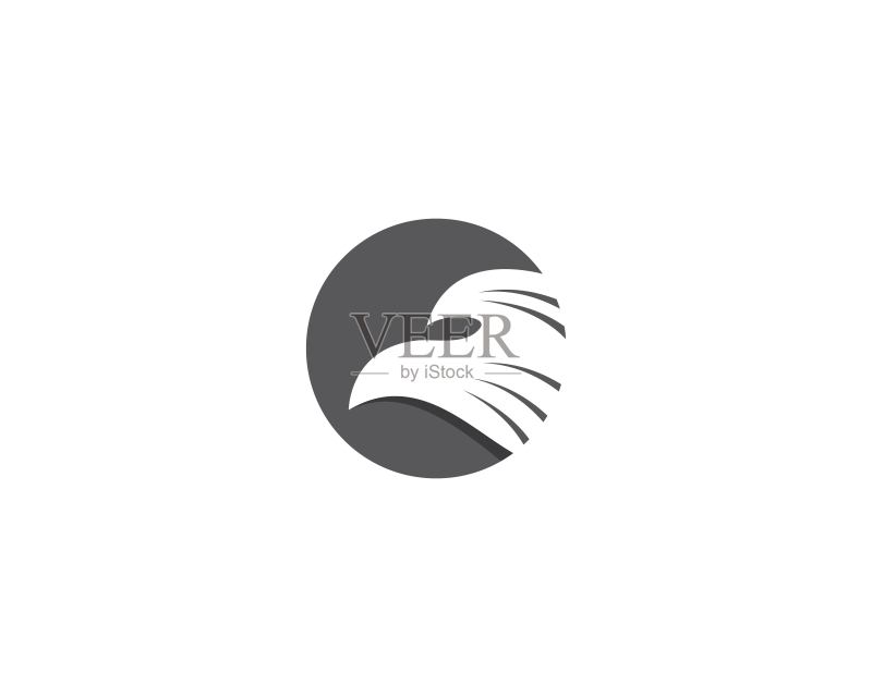鹰矢量图标图标素材