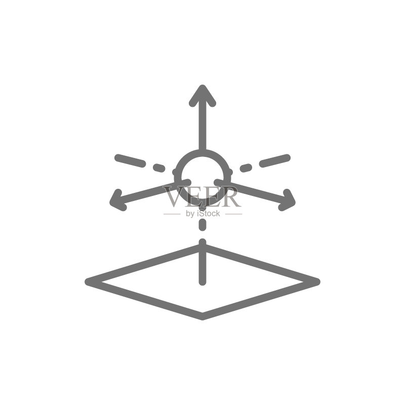 3D产品建模,三维模型线条图标图标素材