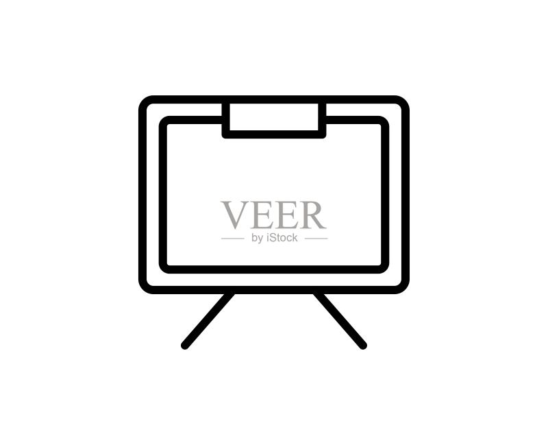 演示线性图标图标素材