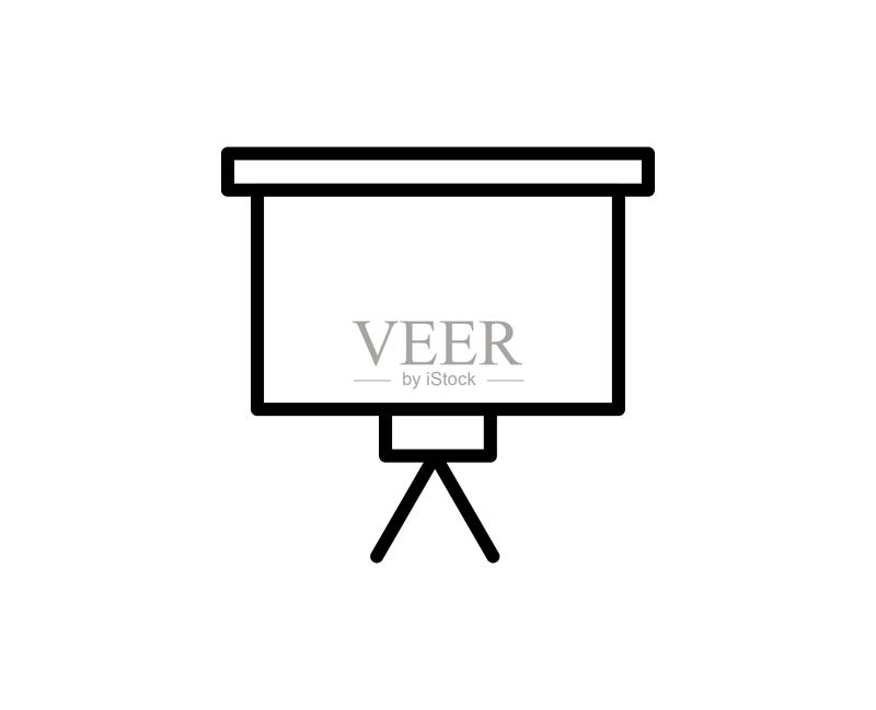 演示线性图标图标素材