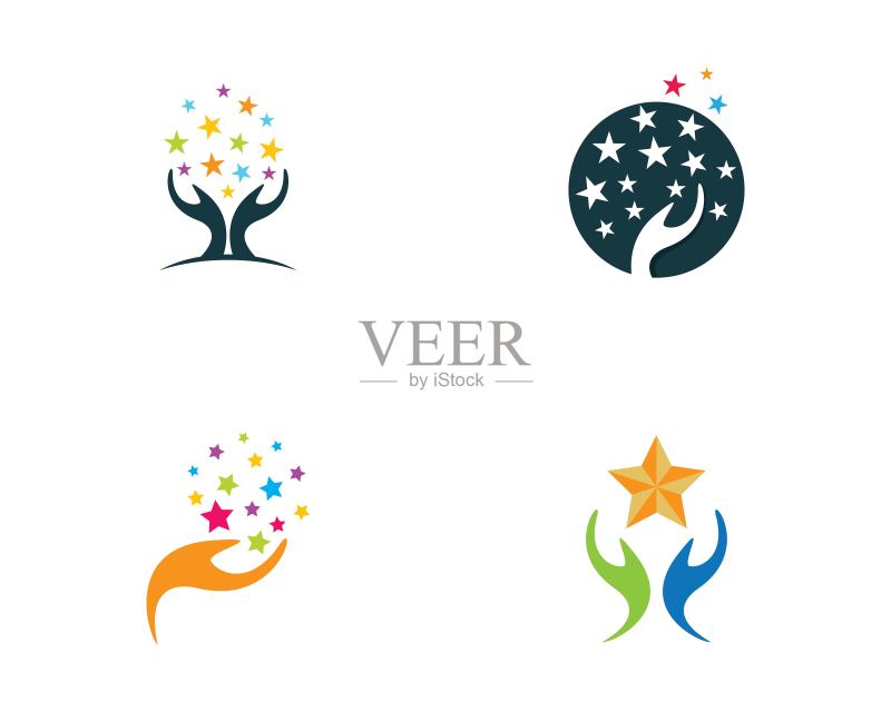 拿星星图标图标素材