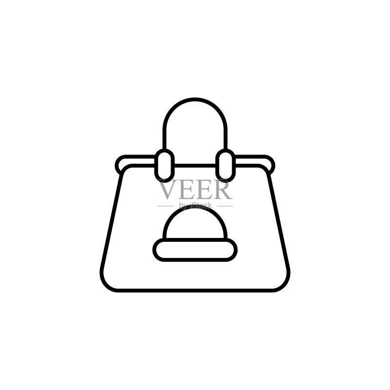 手提包图标,用于UI和UX的秋季图标简约细线条矢量,网站或移动应用图标素材