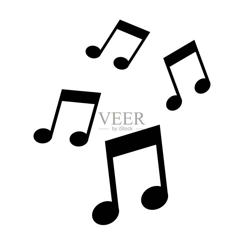 网页音符图标图标素材