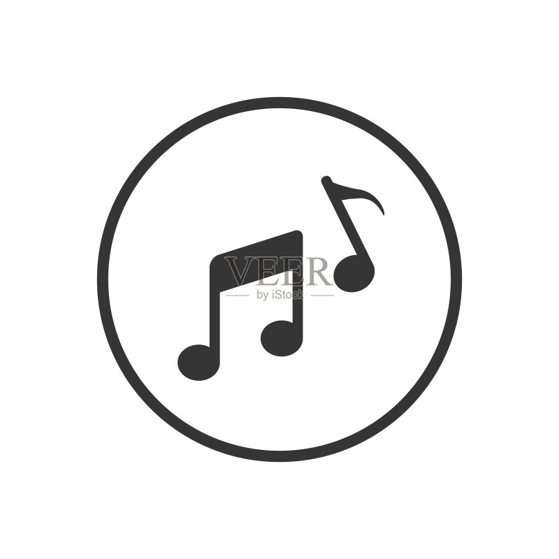 音符图标矢量素材图标素材