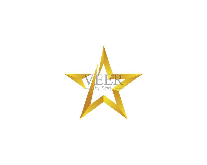 明星矢量图标图标素材