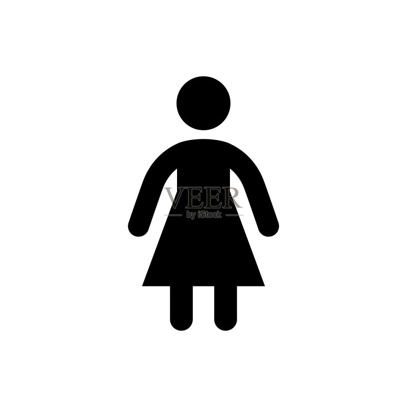 女性符号标志图标素材