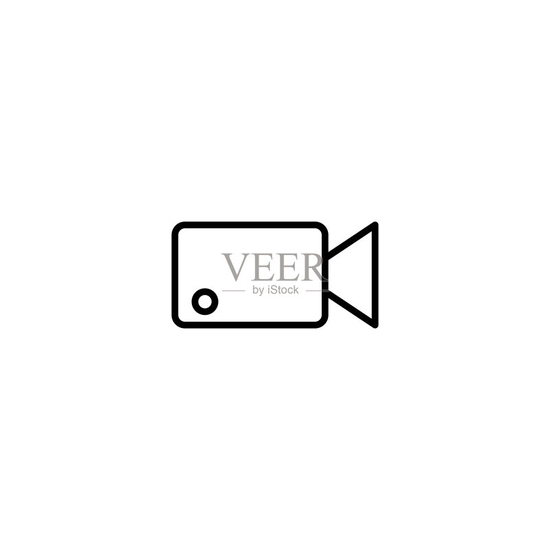 摄像机图标矢量素材图标素材