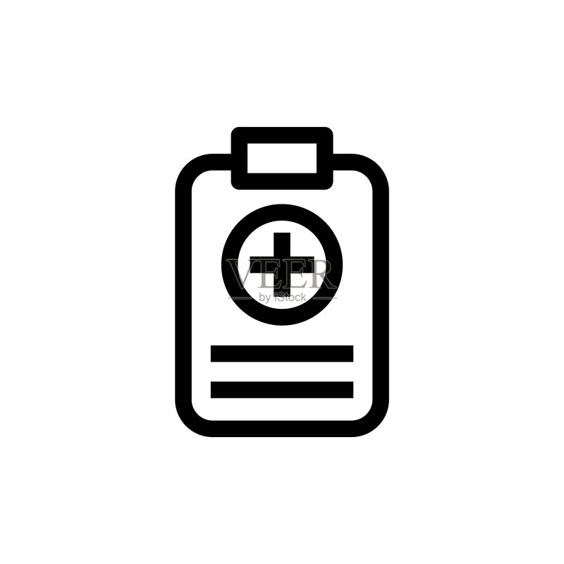 病假图标图标素材