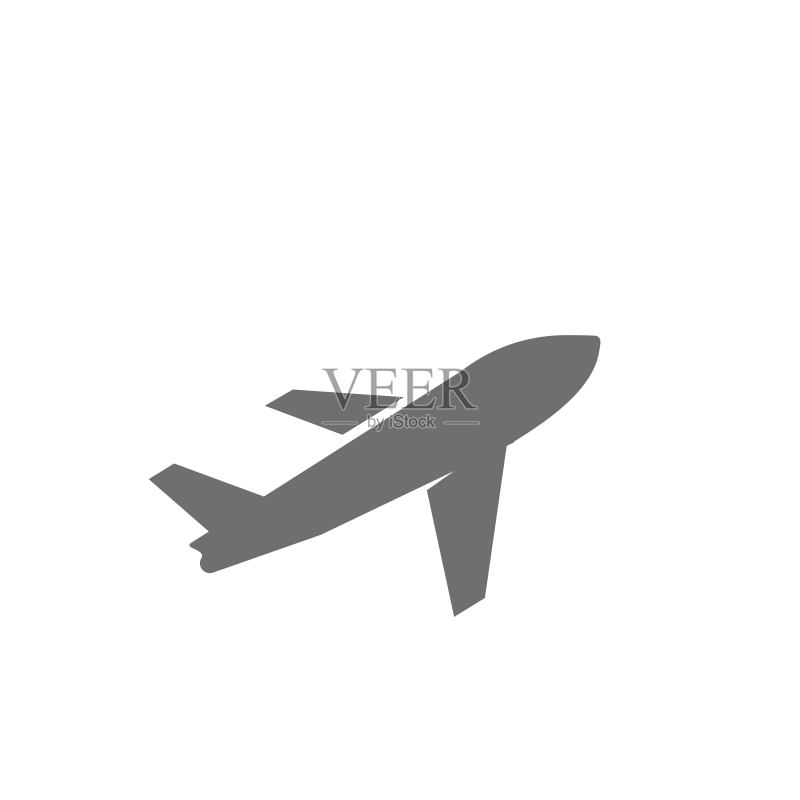 飞机图标矢量图设计图标素材