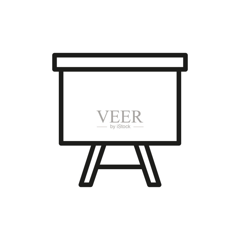 简约板材线条图标图标素材