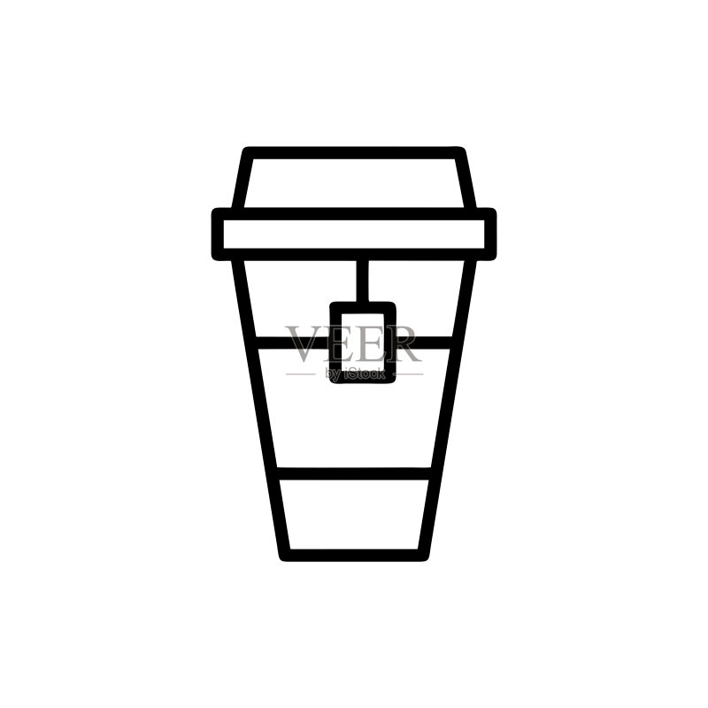 茶杯图标矢量素材图标素材