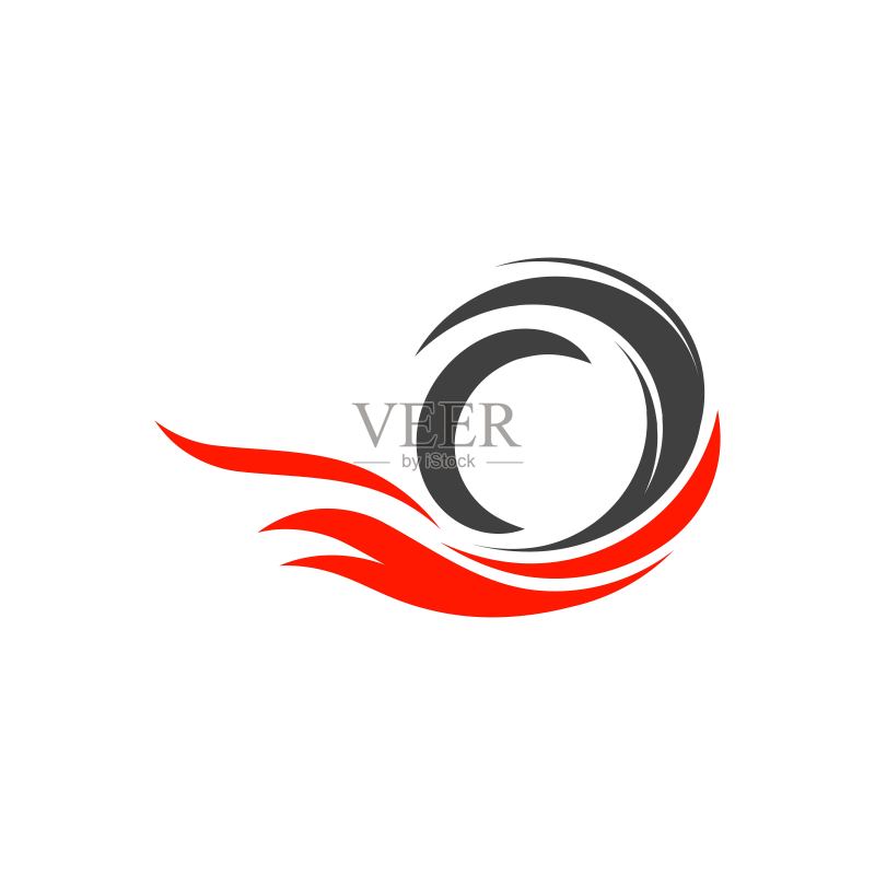轮胎矢量图标插画图标素材
