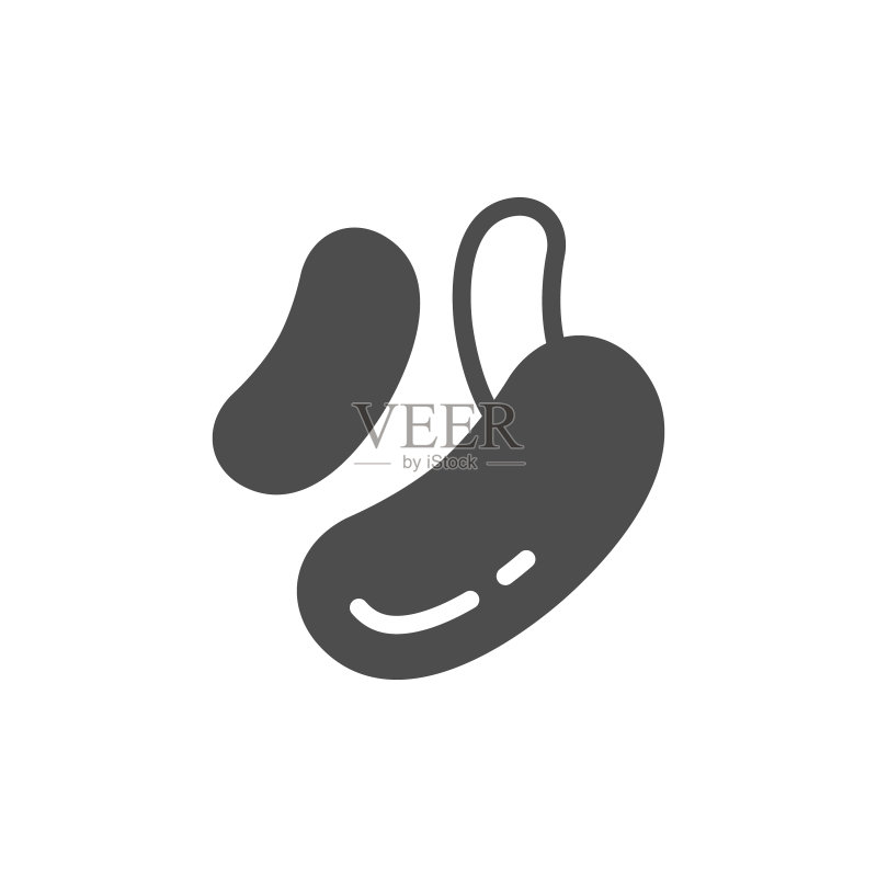 腰果标志现代图标图标素材