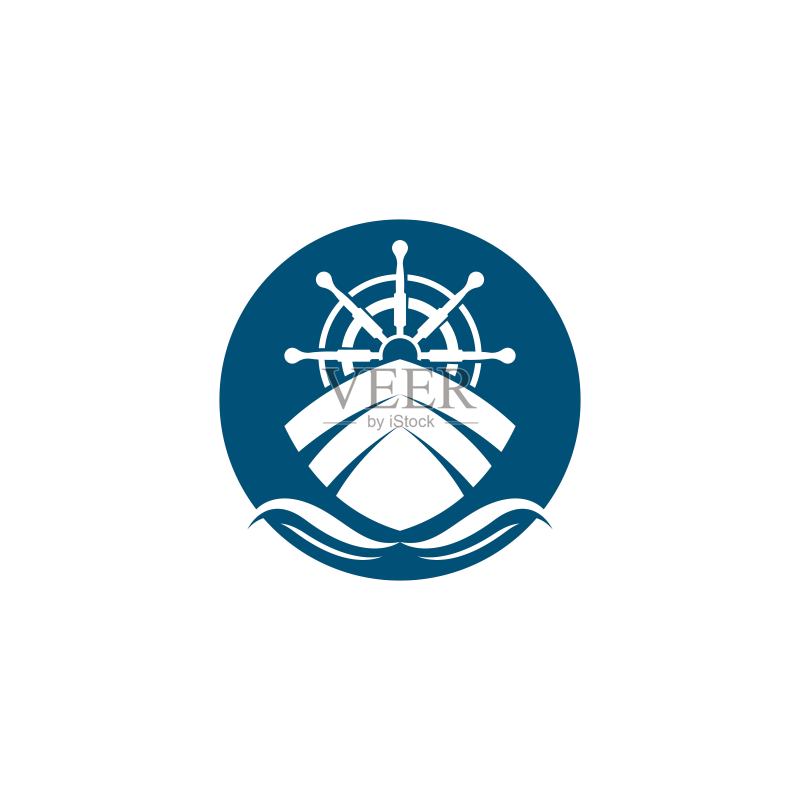 邮轮矢量图标图标素材