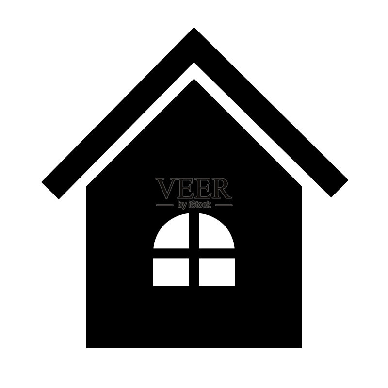 房屋图标矢量插图图标素材
