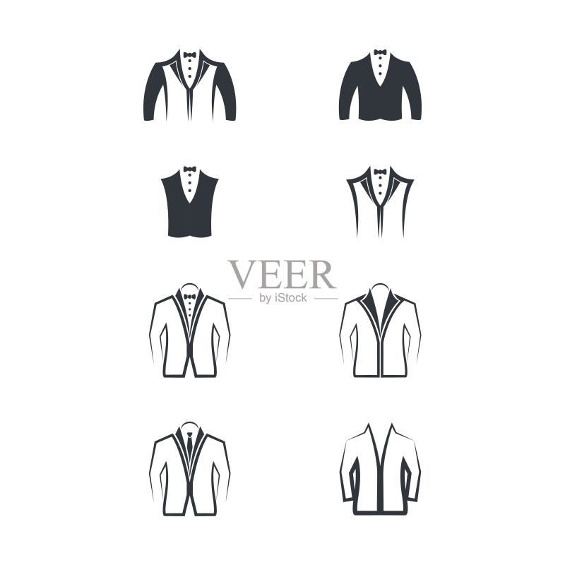 服装矢量图标图标素材
