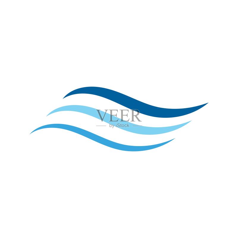 水波图标矢量图标素材