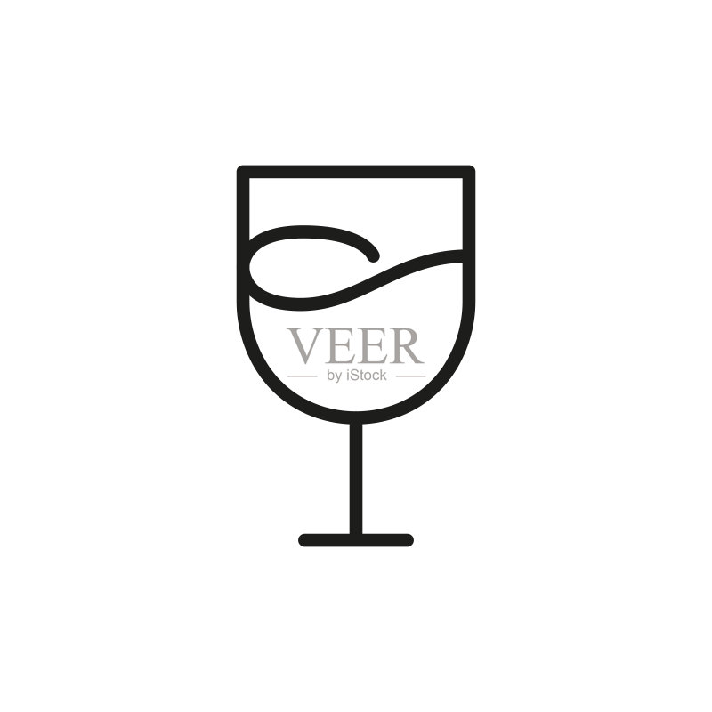 简约玻璃线条图标图标素材