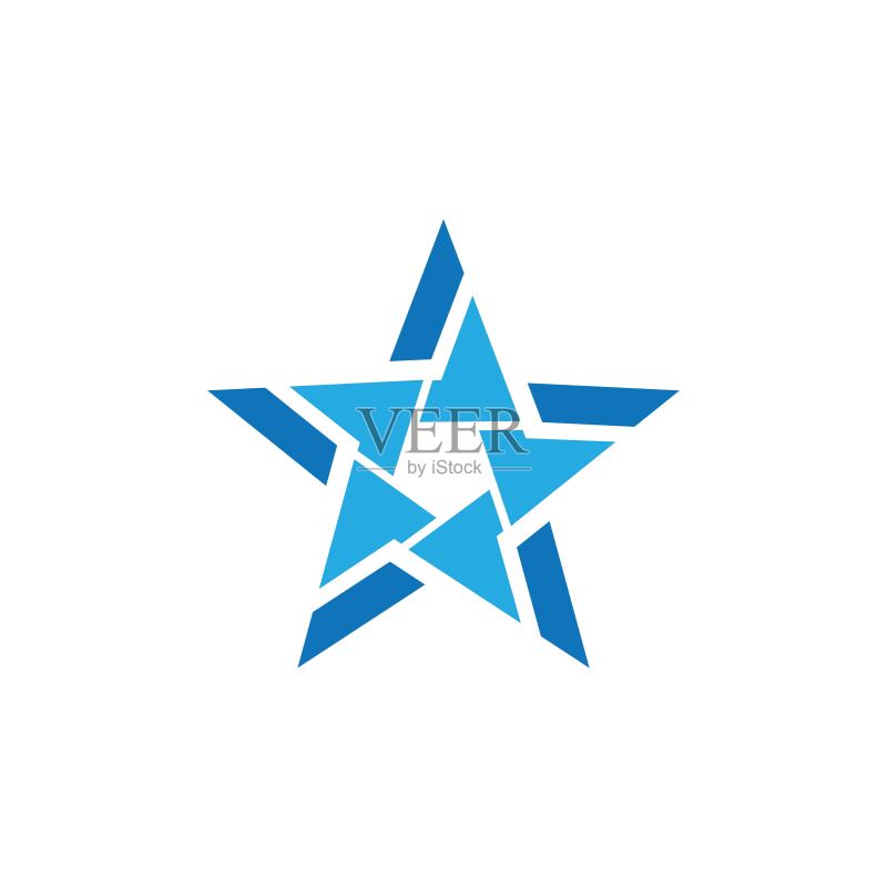 明星矢量图标图标素材