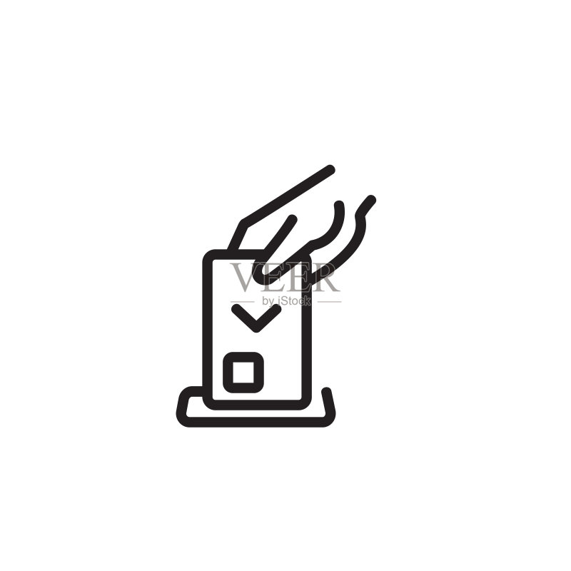使用信用卡细线图标图标素材