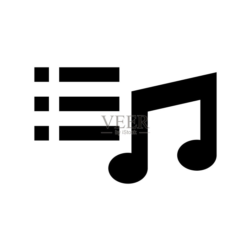 音乐播放列表图标图标素材