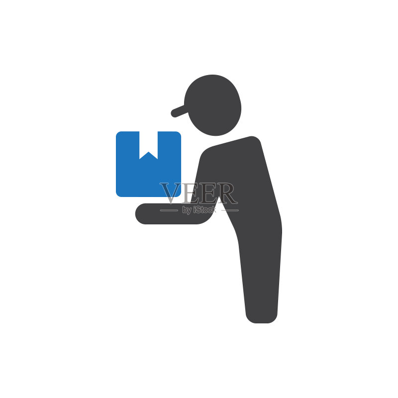 快递员图标图标素材