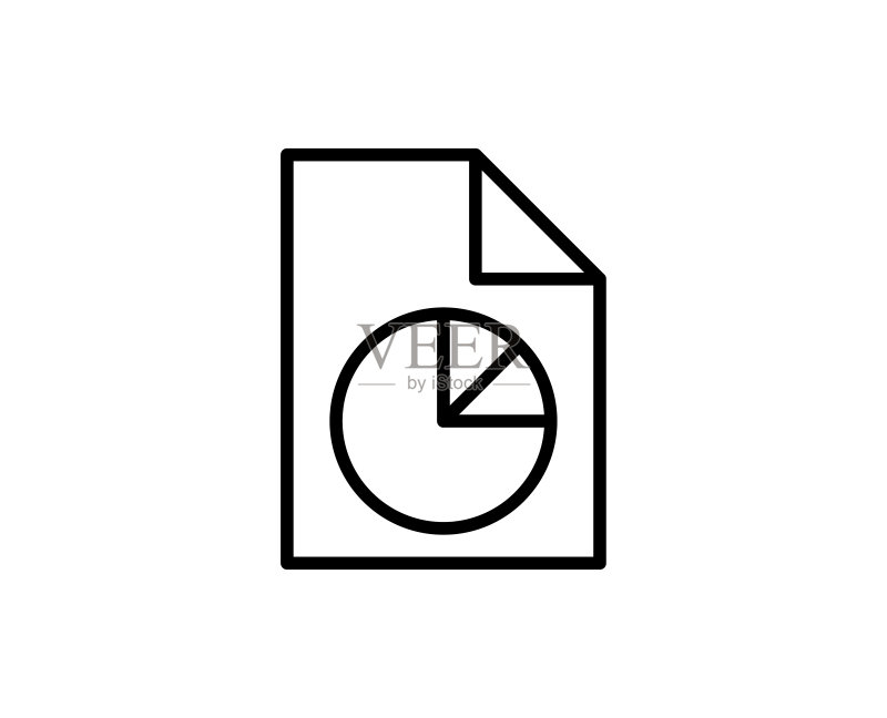分析线性图标图标素材