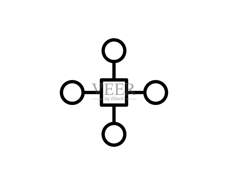 平线的图标图标素材