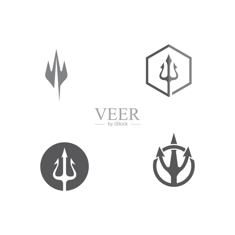 三叉戟图标矢量素材图标素材