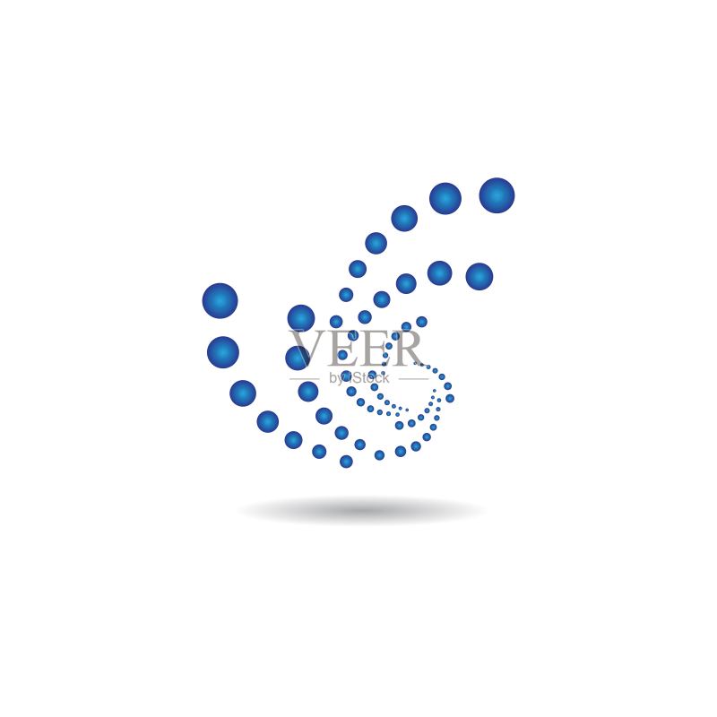 分子矢量图标设计图标素材