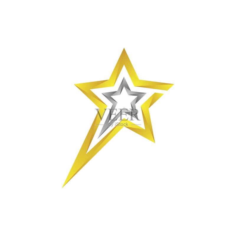 星形矢量图标插图设计图标素材