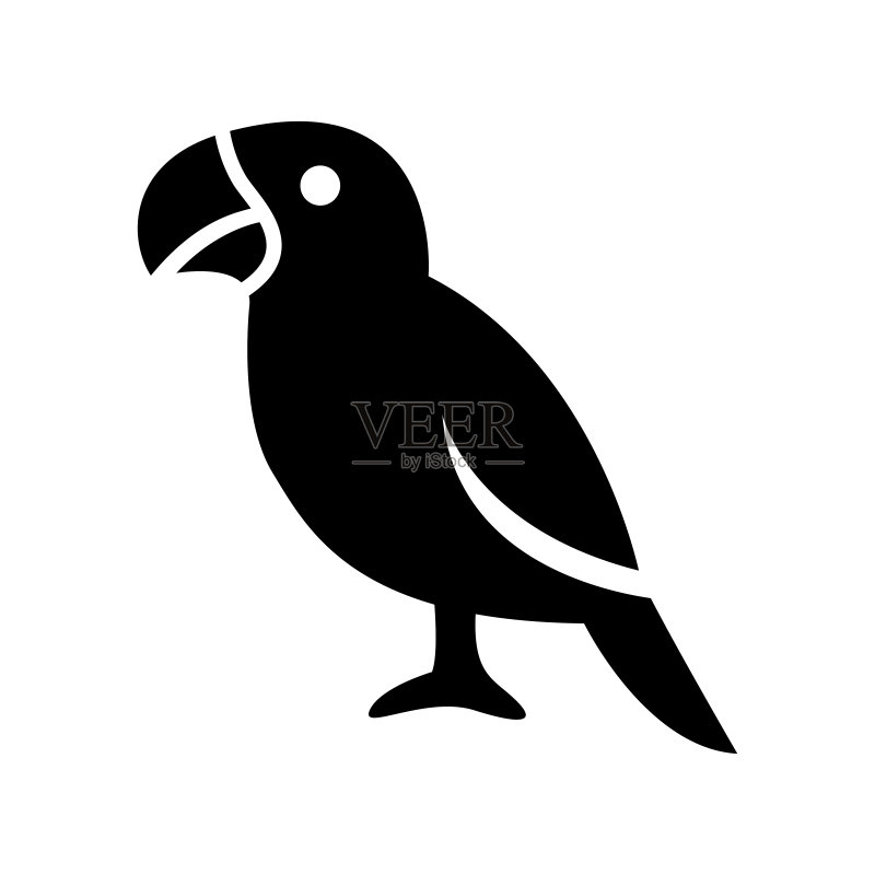 鹦鹉图标图标素材