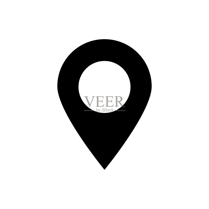 地图图钉图标图标素材