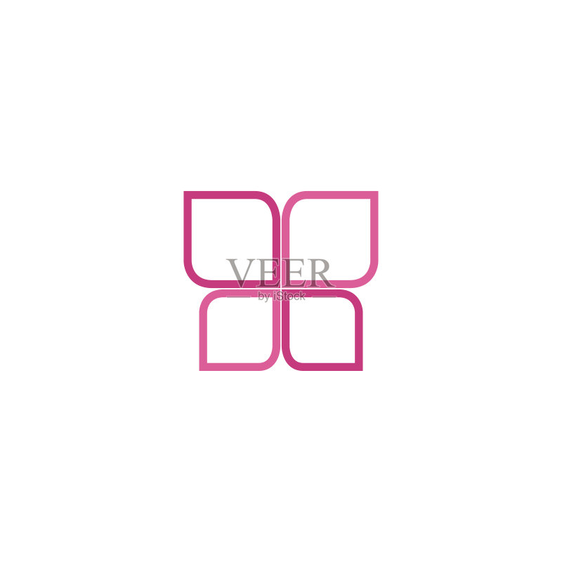 蝴蝶图标和符号图标素材