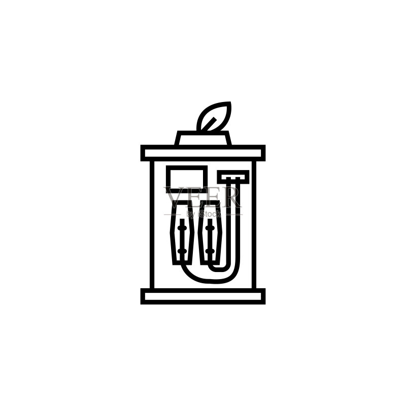 石油管线图标:能源元素,用于网页、Logo、移动应用、UI、UX设计图标素材