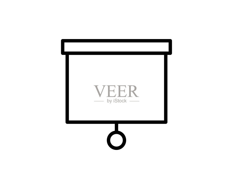 演示板线条图标图标素材