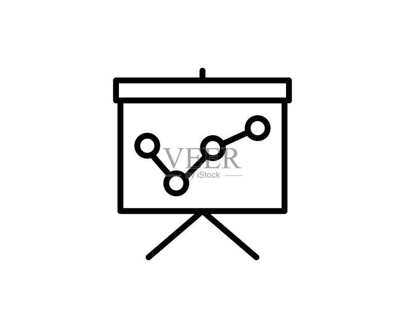 演示线性图标图标素材